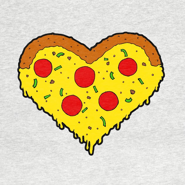 Pizza Heart by Rainy Day Dreams